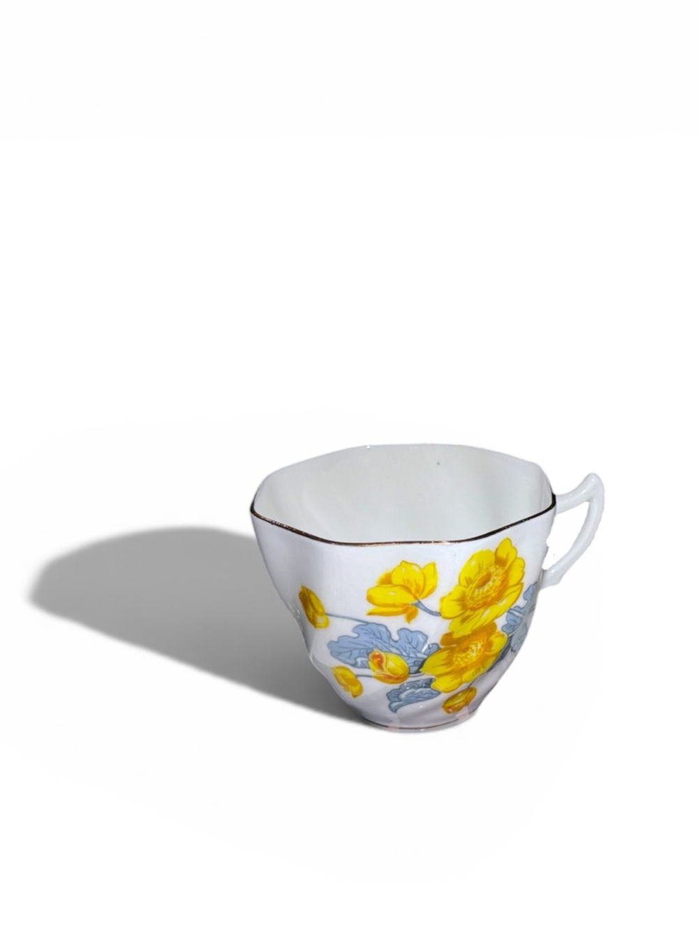 Bone China Made in England Gold Trim Tea Cup